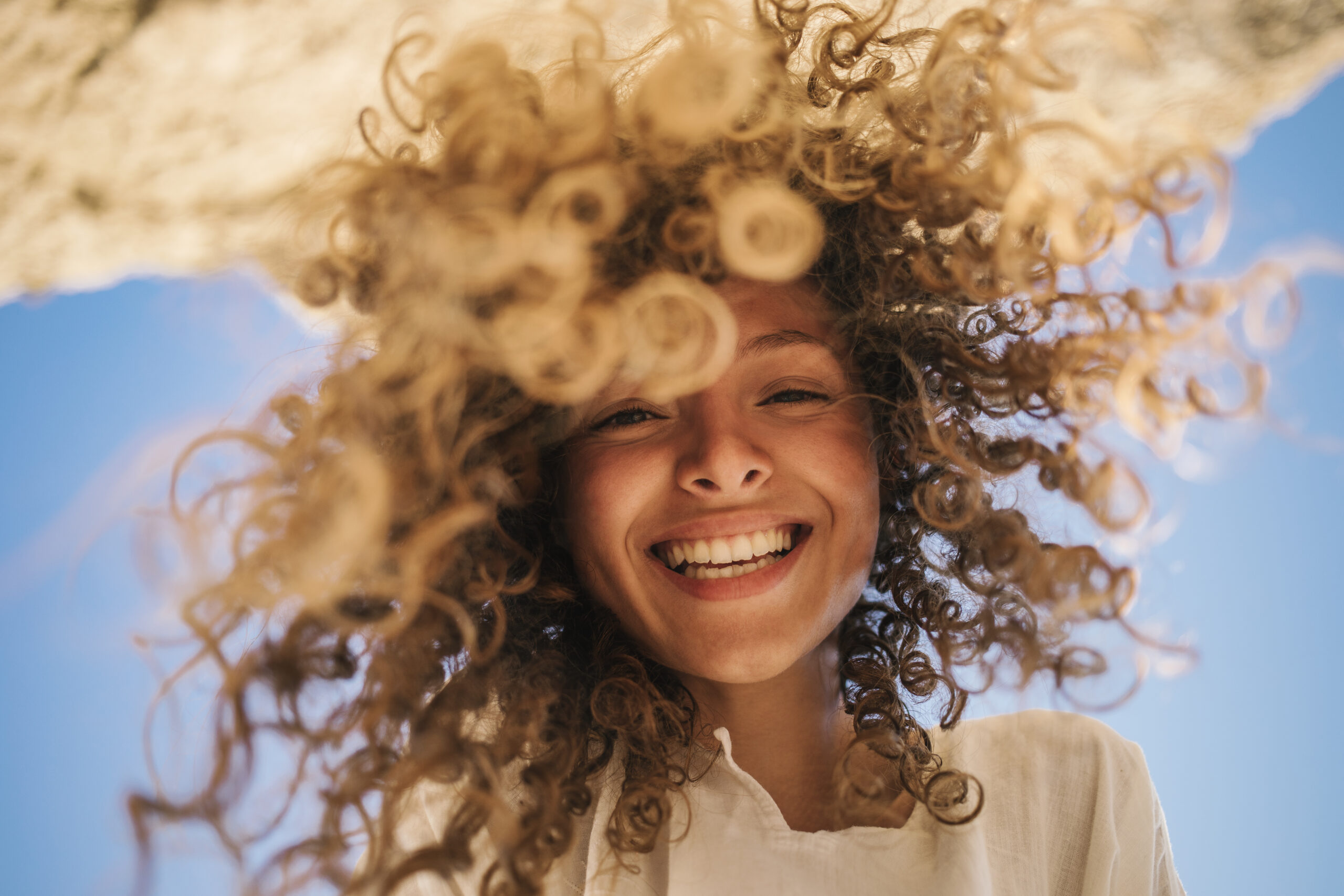 Woman Smiling